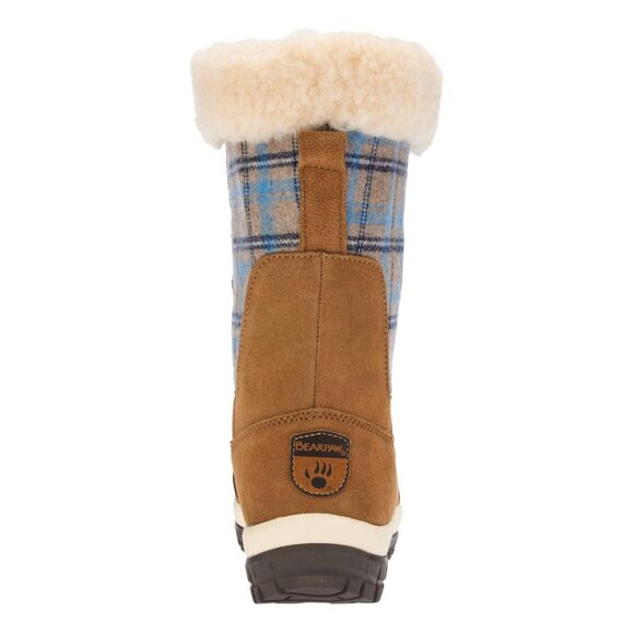 BEARPAW® Lotus Suede Water-Repellent Lace-Up Boot - New in Box - Picture 2 of 5